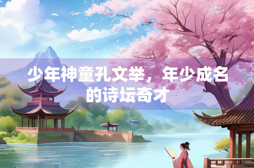 少年神童孔文举，年少成名的诗坛奇才