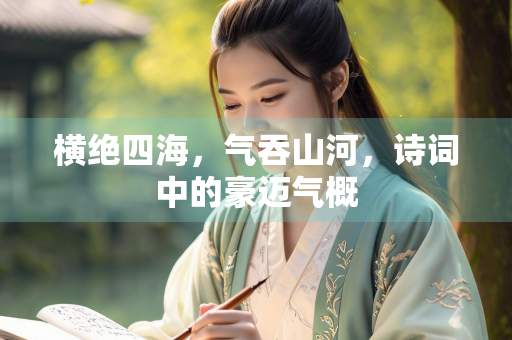 横绝四海，气吞山河，诗词中的豪迈气概