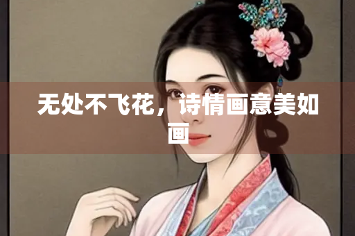 无处不飞花，诗情画意美如画