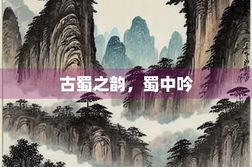 古蜀之韵，蜀中吟