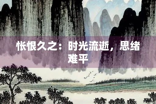 怅恨久之：时光流逝，思绪难平