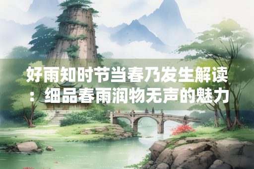好雨知时节当春乃发生解读：细品春雨润物无声的魅力