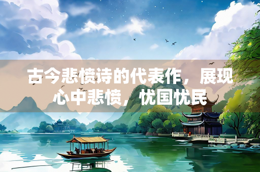 古今悲愤诗的代表作，展现心中悲愤，忧国忧民