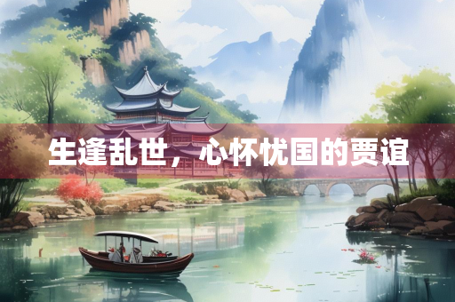 生逢乱世，心怀忧国的贾谊