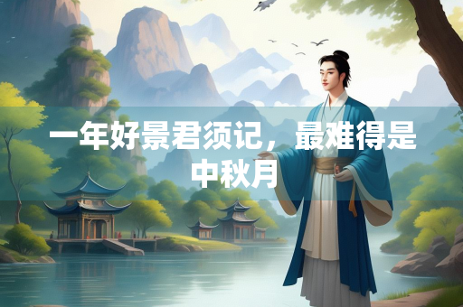 一年好景君须记，最难得是中秋月