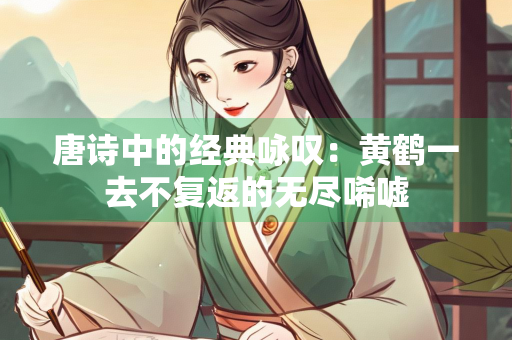 唐诗中的经典咏叹：黄鹤一去不复返的无尽唏嘘