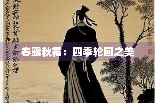 春露秋霜：四季轮回之美