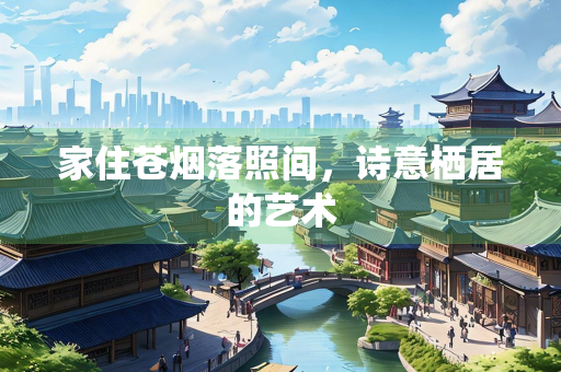 家住苍烟落照间，诗意栖居的艺术