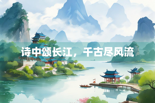 诗中颂长江，千古尽风流