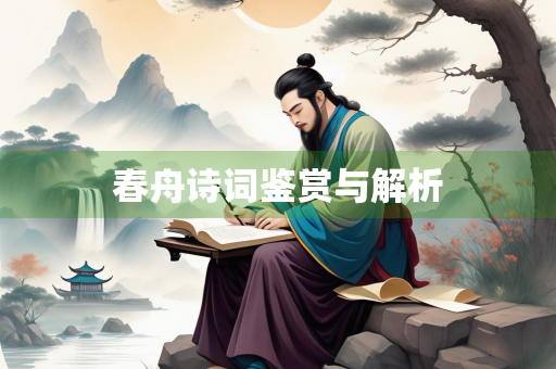 春舟诗词鉴赏与解析
