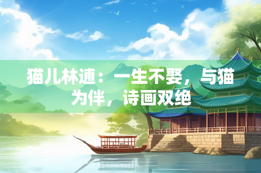 猫儿林逋：一生不娶，与猫为伴，诗画双绝