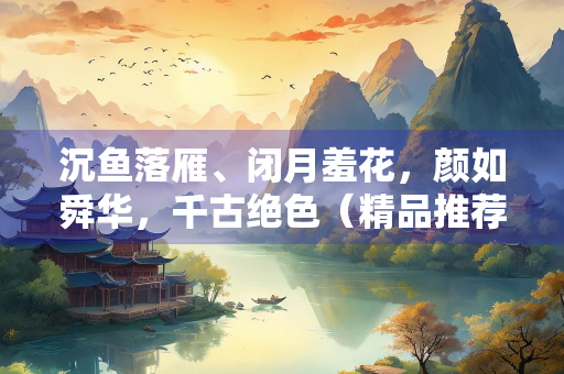 沉鱼落雁、闭月羞花，颜如舜华，千古绝色（精品推荐）