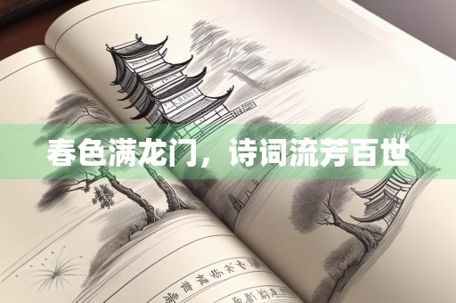 春色满龙门，诗词流芳百世