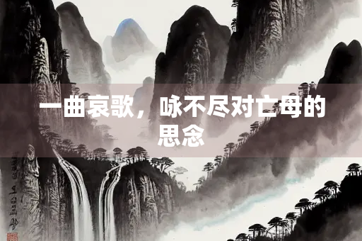 一曲哀歌，咏不尽对亡母的思念