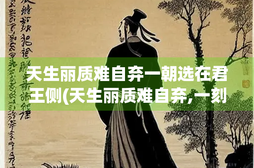 天生丽质难自弃一朝选在君王侧(天生丽质难自弃,一刻选在君王侧≥)