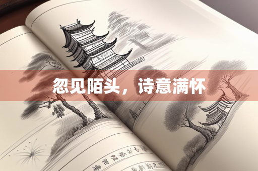忽见陌头，诗意满怀