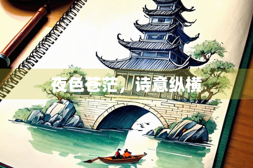 夜色苍茫，诗意纵横