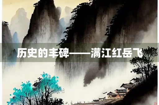 历史的丰碑——满江红岳飞