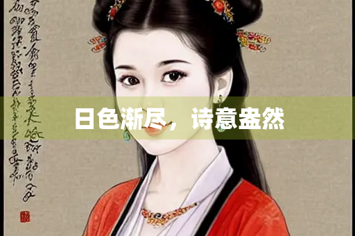 日色渐尽，诗意盎然