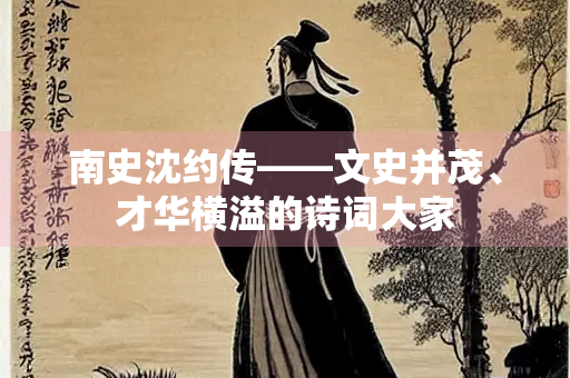 南史沈约传——文史并茂、才华横溢的诗词大家