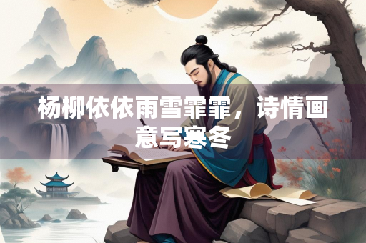 杨柳依依雨雪霏霏，诗情画意写寒冬