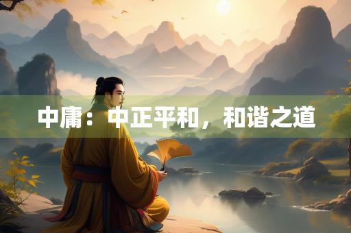 中庸：中正平和，和谐之道