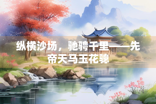 纵横沙场，驰骋千里——先帝天马玉花骢