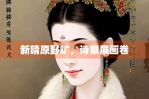 新晴原野旷，诗意展画卷