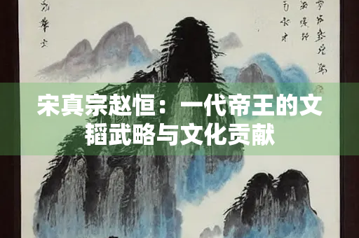 宋真宗赵恒：一代帝王的文韬武略与文化贡献