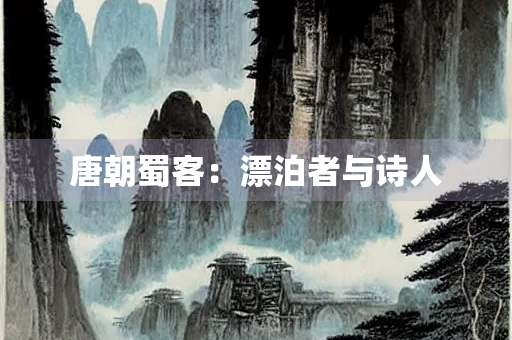 唐朝蜀客：漂泊者与诗人
