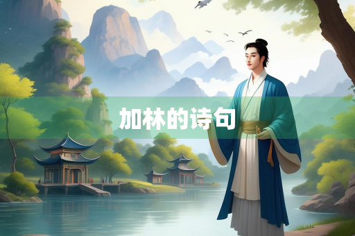 加林的诗句