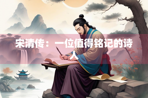 宋清传：一位值得铭记的诗人