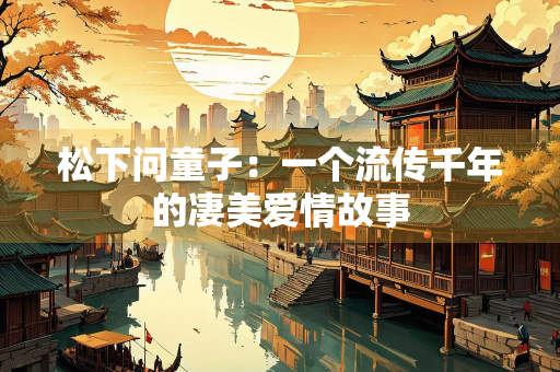 松下问童子：一个流传千年的凄美爱情故事