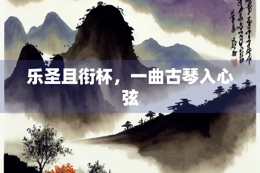 乐圣且衔杯，一曲古琴入心弦