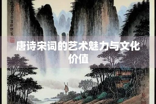 唐诗宋词的艺术魅力与文化价值