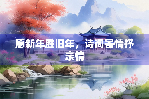 愿新年胜旧年，诗词寄情抒豪情