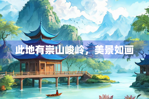 此地有崇山峻岭，美景如画