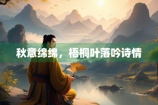 秋意绵绵，梧桐叶落吟诗情