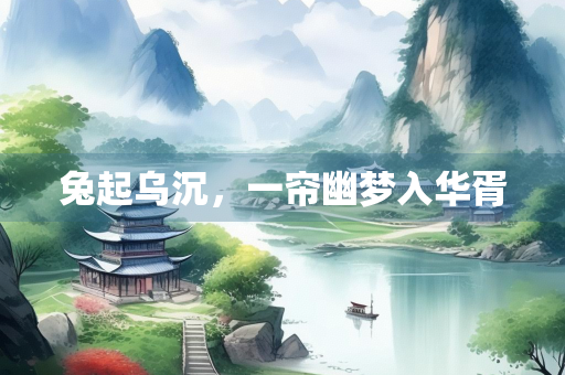 兔起乌沉，一帘幽梦入华胥