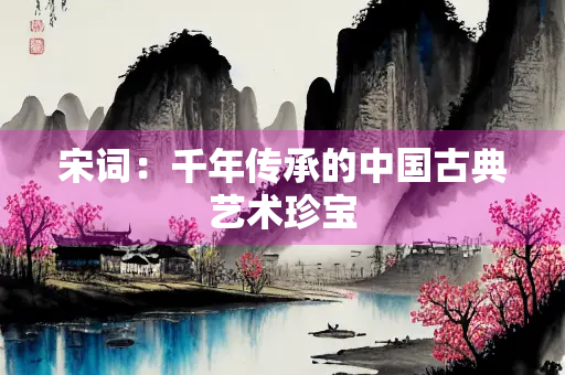宋词：千年传承的中国古典艺术珍宝