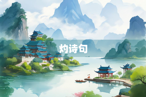 灼诗句