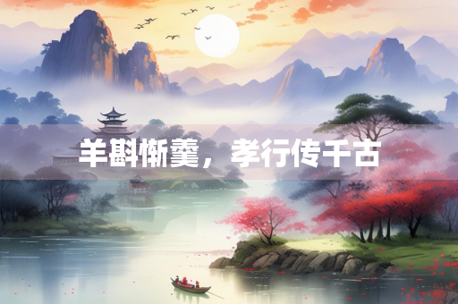 羊斟惭羹,孝行传千古 羊斟惭羹,孝行传千古