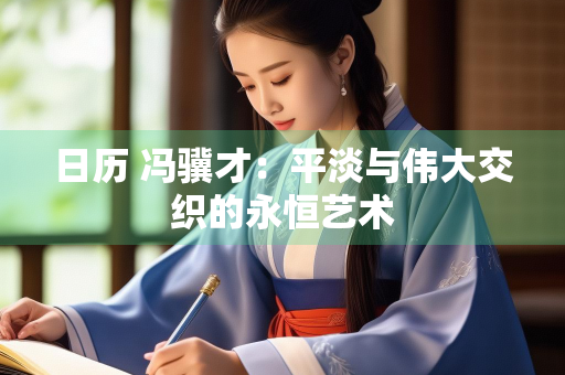 日历 冯骥才：平淡与伟大交织的永恒艺术