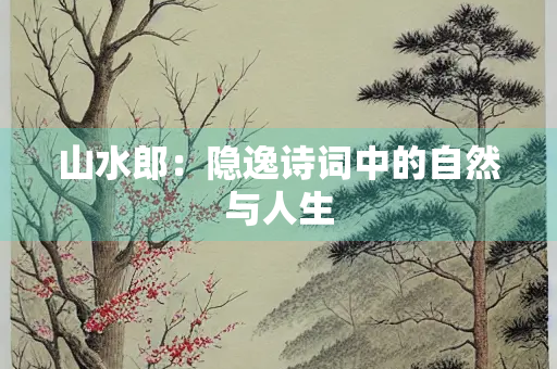 山水郎：隐逸诗词中的自然与人生