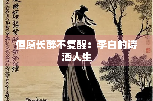 但愿长醉不复醒：李白的诗酒人生