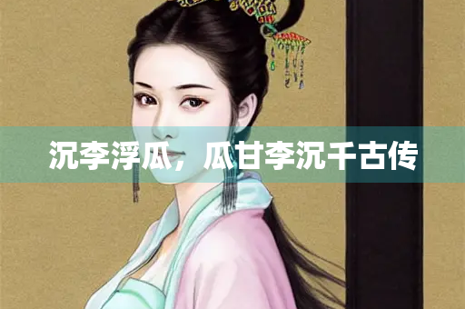 沉李浮瓜，瓜甘李沉千古传