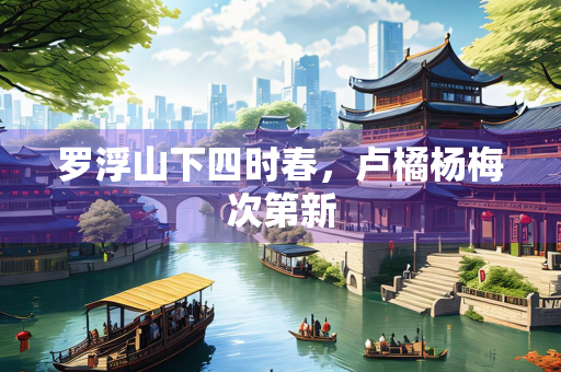 罗浮山下四时春，卢橘杨梅次第新