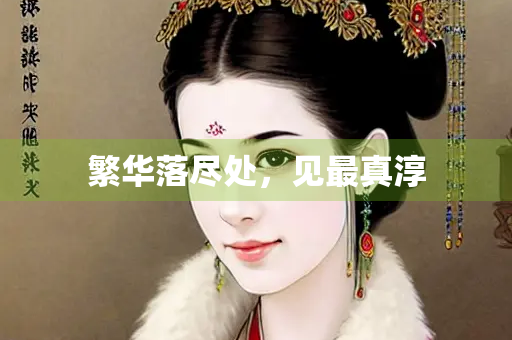 繁华落尽处，见最真淳