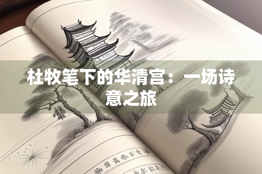 杜牧笔下的华清宫：一场诗意之旅