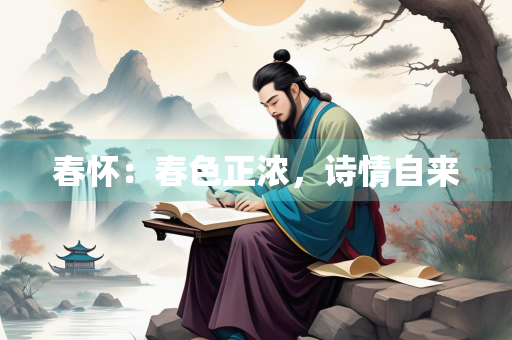 春怀：春色正浓，诗情自来